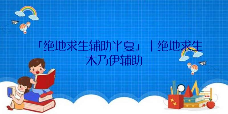 「绝地求生辅助半夏」|绝地求生木乃伊辅助
